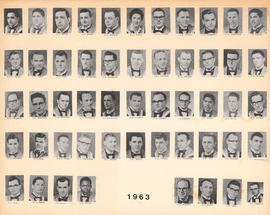 Composite Photograph of the Faculty of Medicine - Class of 1963