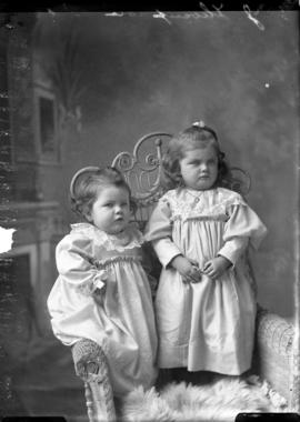 Photograph of  John Thompson's daughters