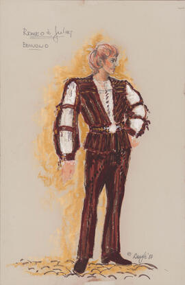 Costume design for Benvolio