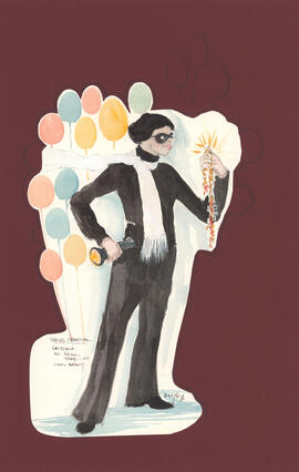 Costume design for Gustave as a real thief... as Cary Grant