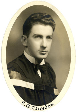 Portrait of R.G. Clayden : Class of 1949