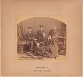 Photograph of Dalhousie College senior class of 1881