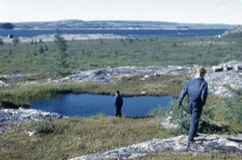 Photograph of the landscape near Fort Chimo, Quebec