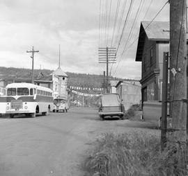 Photograph of a street in Dawson City, Yukon