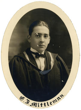 Portrait of Edward John Mittleman : Class of 1926
