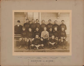 Photograph of Dalhousie vs. Acadia - Football Team