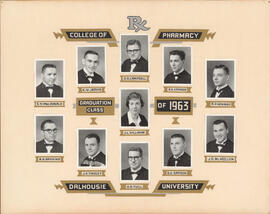 Collage of College of Pharmacy Graduation Class of 1963