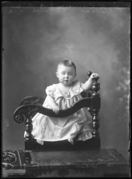Photograph of Irene Abegail, the baby of Mr. Henry H. Cameron