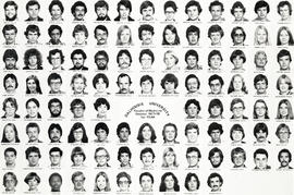 Composite photograph of the Faculty of Medicine - First Year Class, 1977-1978
