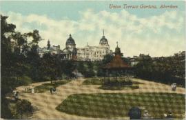 Postcard of the Union Terrace Gardens, Aberdeen