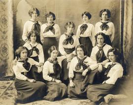 Photograph of students from the Halifax Ladies College
