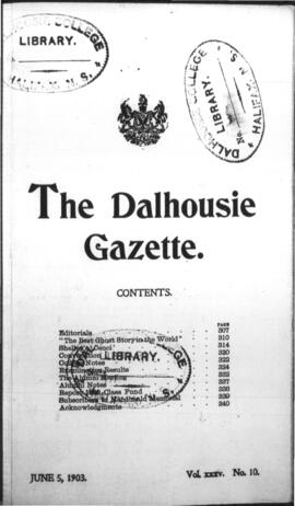 The Dalhousie Gazette, Volume 35, Issue 10