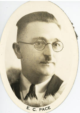 Photograph of Ernest Currie Pace