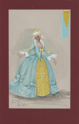 Costume design for Lydia : Act II