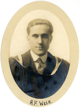 Portrait of Andrew Fraser Weir : Class of 1917