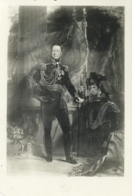 Photograph of a painting of Lord Dalhousie