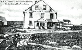 Photograph of Royal National Mission Deep Sea Fishermen Hospital, St. Anthony, Newfoundland.