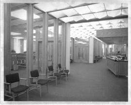 Photograph of the lobby in the Sir James Dunn Law Library