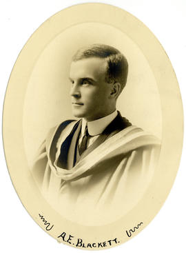 Portrait of Arthur Edwin Blackett : Class of 1915