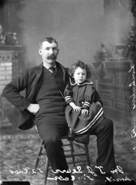 Photograph of Mr.  J. F. Sears and baby