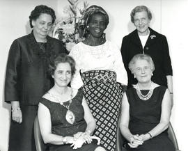 Photograph of Executive Committee International Council of Nurses 1965-1969