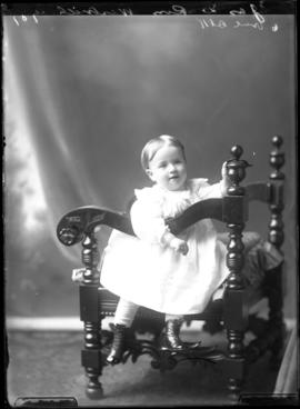 Photograph of the baby of James W. Ross
