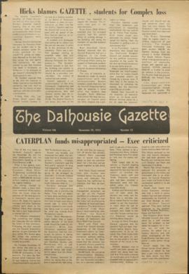 The Dalhousie Gazette, Volume 106, Issue 13