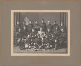 Photograph of Dalhousie Second Fifteen - Winners Junior League Trophy - Football