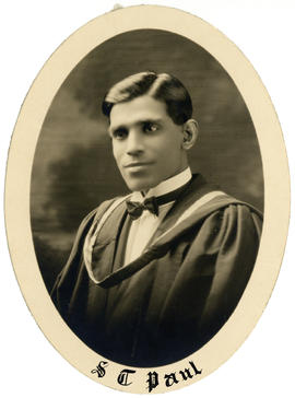 Portrait of Simon Tholath Paul : Class of 1926