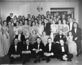 Photograph of fraternity dance