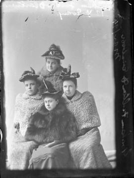 Photograph of group of four women