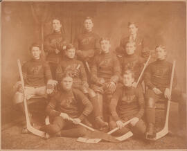 Photograph of Dalhousie Hockey Team