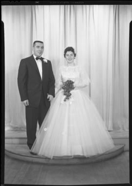 Photograph of Mr. and Mrs. Aiken on their wedding day