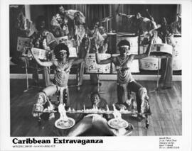 Photograph featuring dancers and musicians