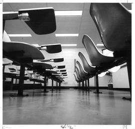 Photograph of a classroom in the Killam Memorial Library