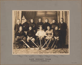 Photograph of Law Hockey Team - Interfaculty Champions