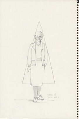 Costume design for Betty : Act II