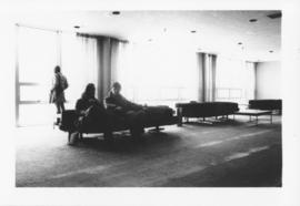 Photograph of a lounge area in the Student Union Building