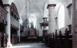 Photograph of the chapel in Kronborg Castle (Slotskirke)