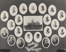 Composite photograph of Faculty of Law class of 1919