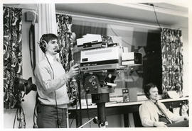 Photograph of Lets Talk About Sex television series being filmed