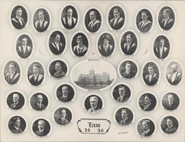Composite photograph of Faculty of Law class of 1926