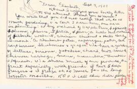 Correspondence between Elisabeth Mann Borgese and K.O. Emery