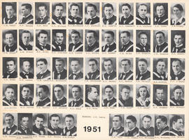 Composite Photograph of the Faculty of Medicine - Class of 1951
