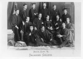 Class of 1885 - includes Margaret Florence Newcombe, first women graduate with a BA from Dalhousi...