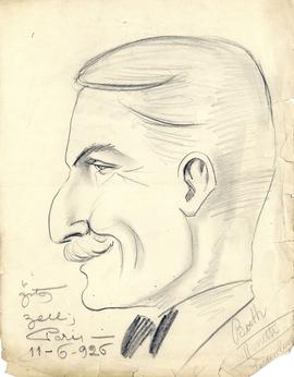 Drawing of Arthur Stanley MacKenzie