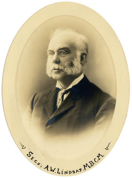 Portrait of Andrew Walter Herman Lindsay