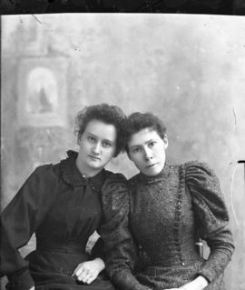 Photograph of Mrs. Bell and  Mrs. Reid