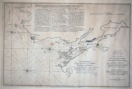 Chart of the harbour of Halifax in Nova Scotia