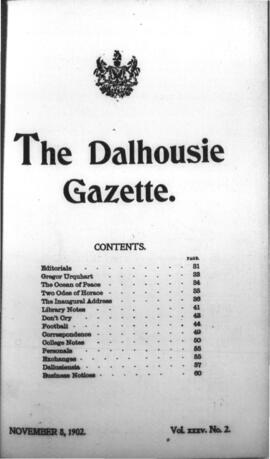 The Dalhousie Gazette, Volume 35, Issue 2